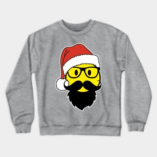 Happy Seasons - Funny Cult Hipster Smiley 1 Crewneck Sweatshirt